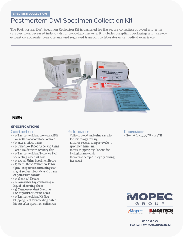 Spec Sheet