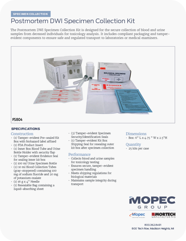 Spec Sheet