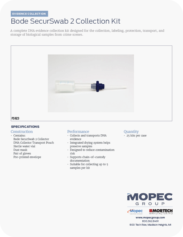Spec Sheet