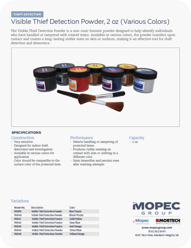 Spec Sheet