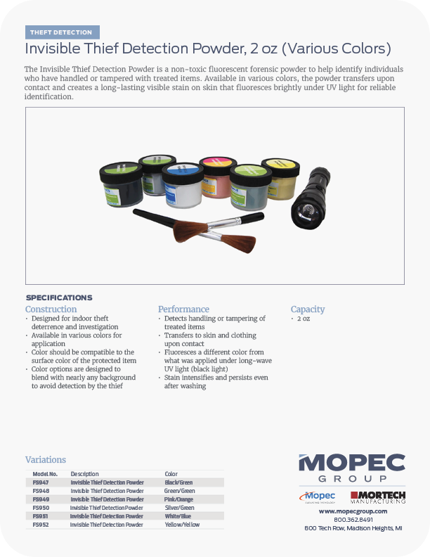 Spec Sheet