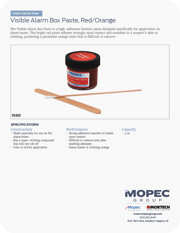 Spec Sheet