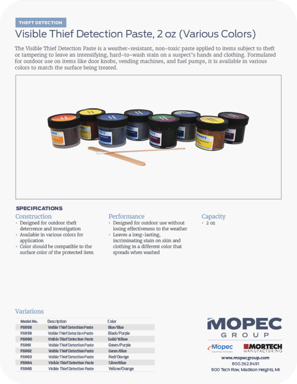Spec Sheet