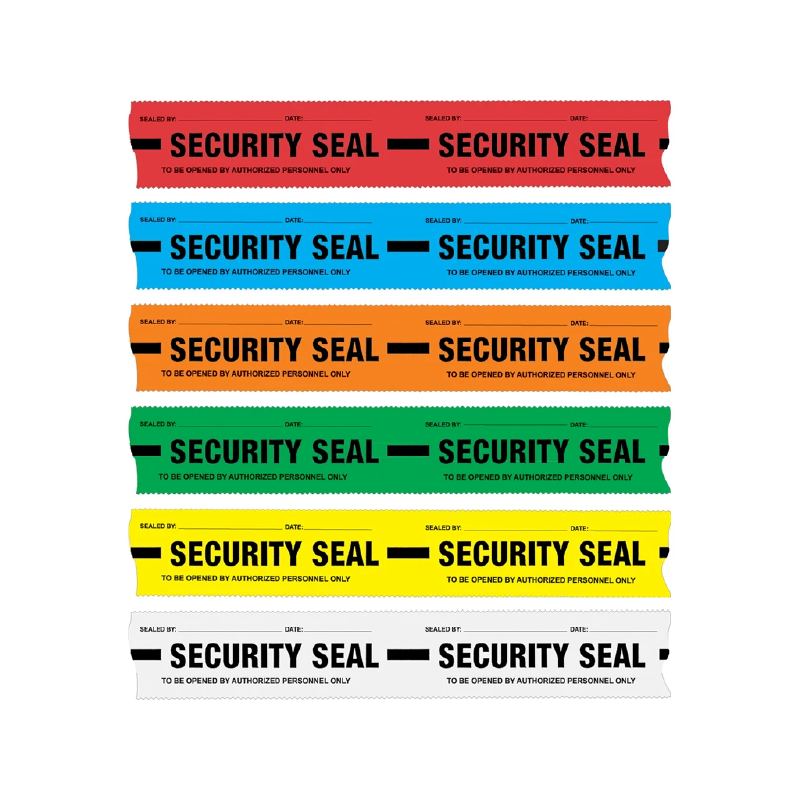 “SECURITY SEAL” Tape