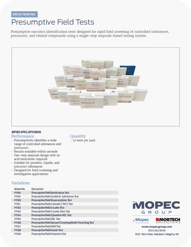 Spec Sheet