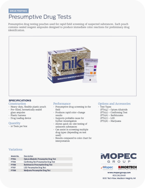 Spec Sheet