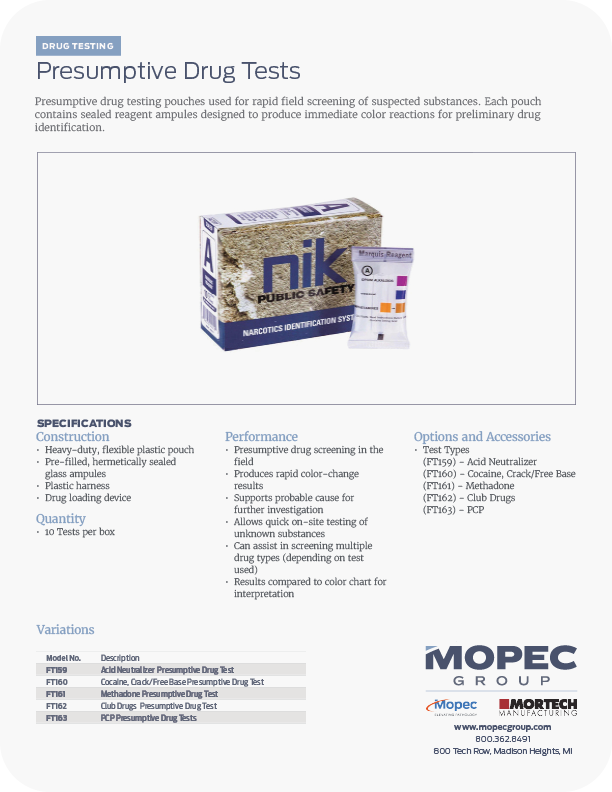 Spec Sheet