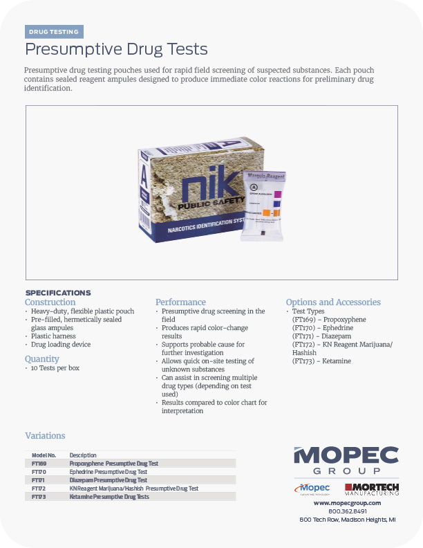 Spec Sheet