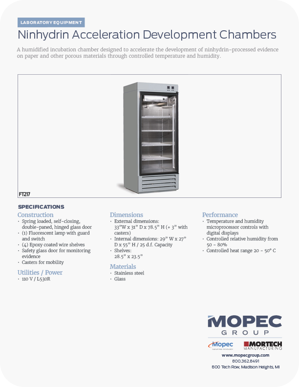 Spec Sheet