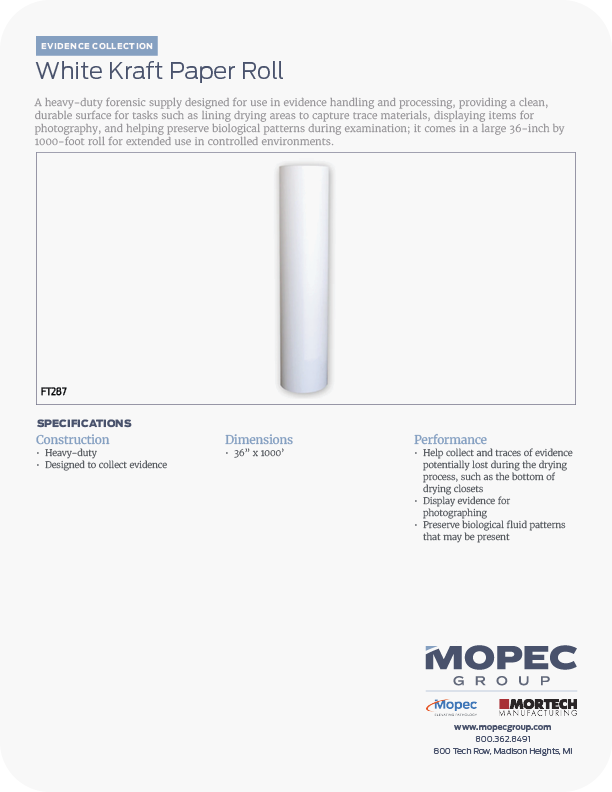 Spec Sheet
