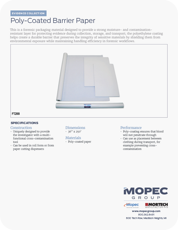 Spec Sheet