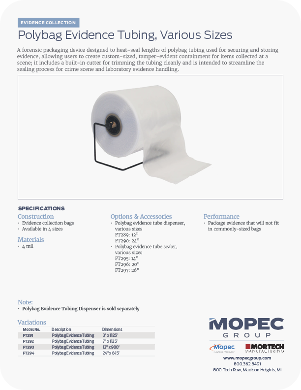 Spec Sheet