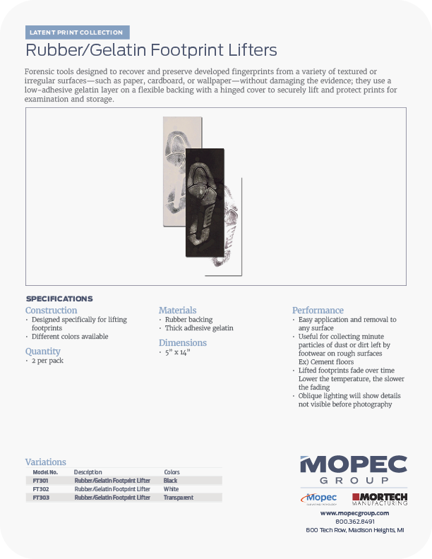 Spec Sheet