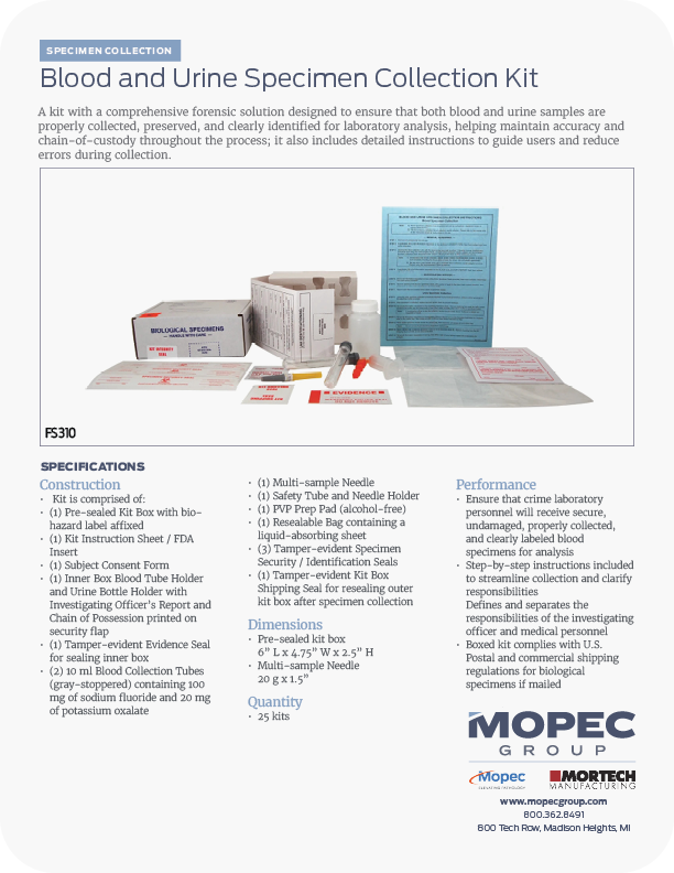 Spec Sheet