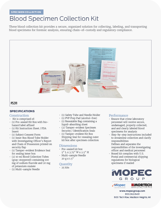 Spec Sheet