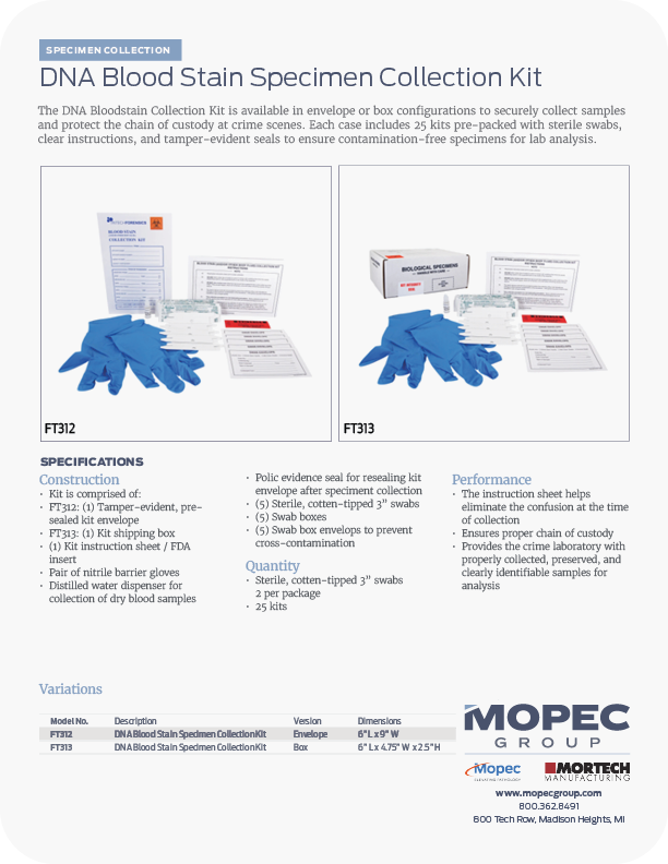 Spec Sheet