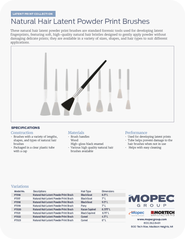 Spec Sheet