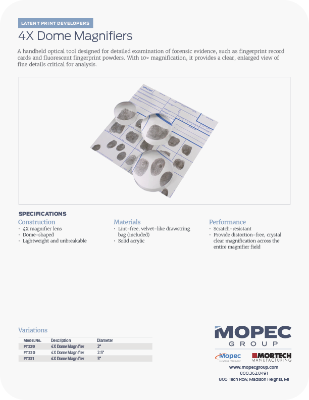 Spec Sheet