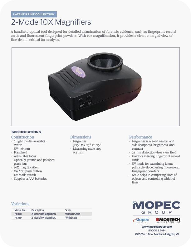 Spec Sheet