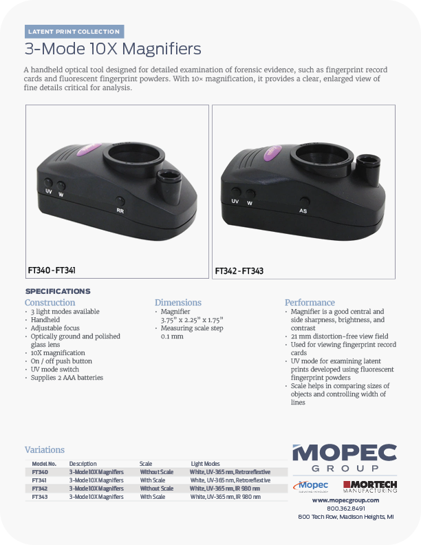 Spec Sheet