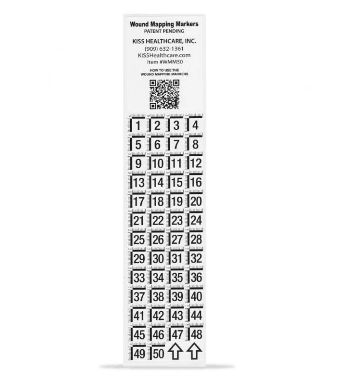 Number Wound Mapping Marker, Various Colors - Image 2
