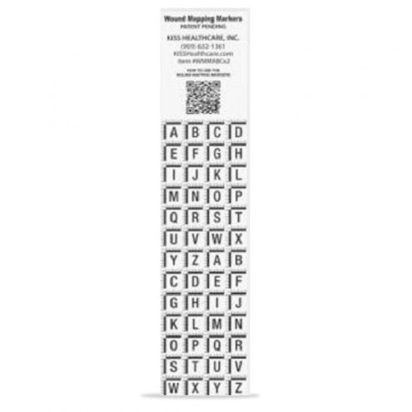 Alphabet Wound Mapping Marker