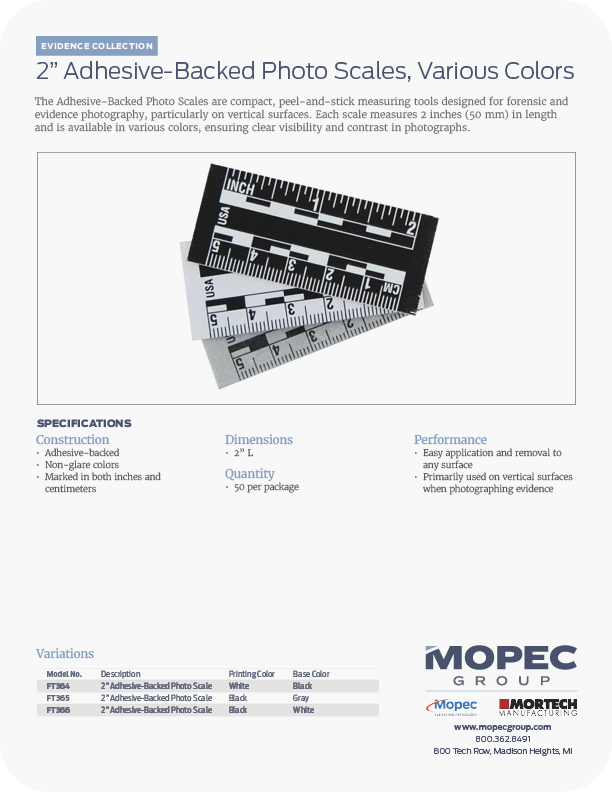 Spec Sheet