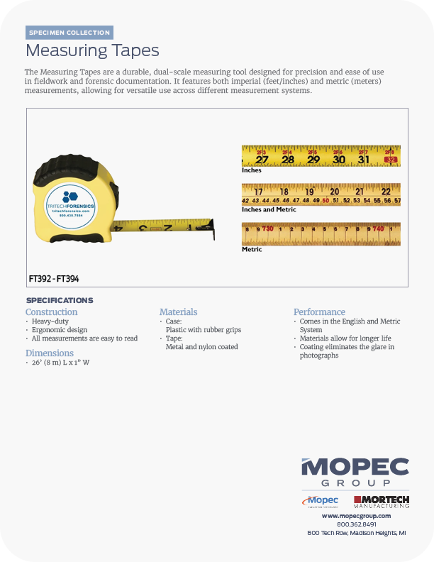 Spec Sheet