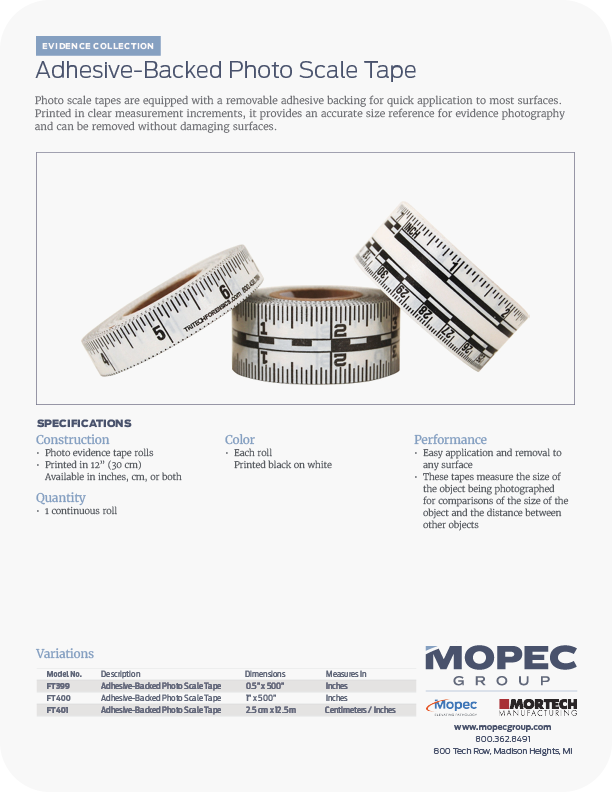 Spec Sheet
