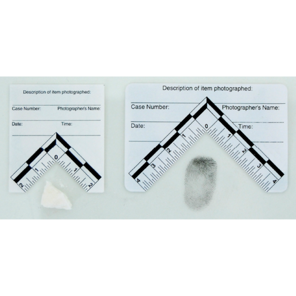 Adhesive-Backed L-Shaped Photo Scales