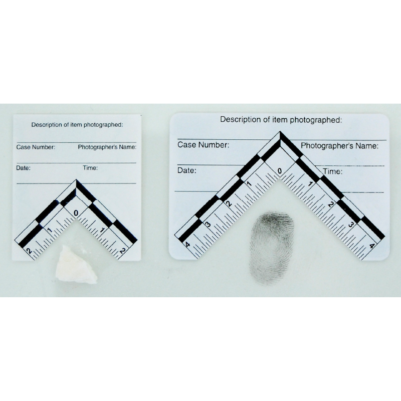 Adhesive-Backed L-Shaped Photo Scales