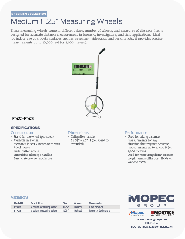 Spec Sheet