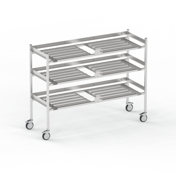 27&rdquo; Portable Side-Loading Cadaver Rack - IW Series