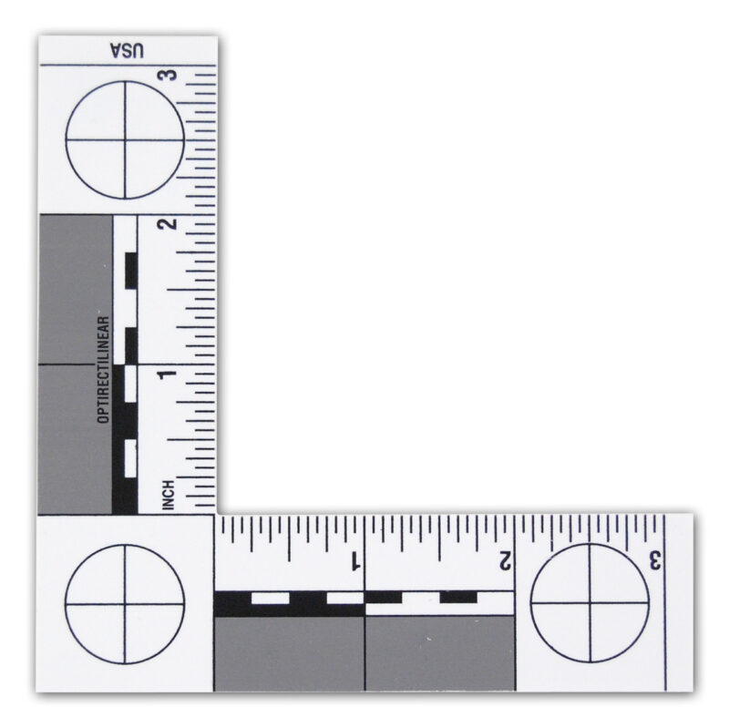 L-Shaped Photomacrographic Scale | Mopec