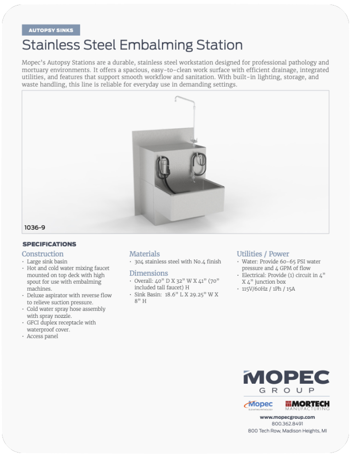Spec Sheet
