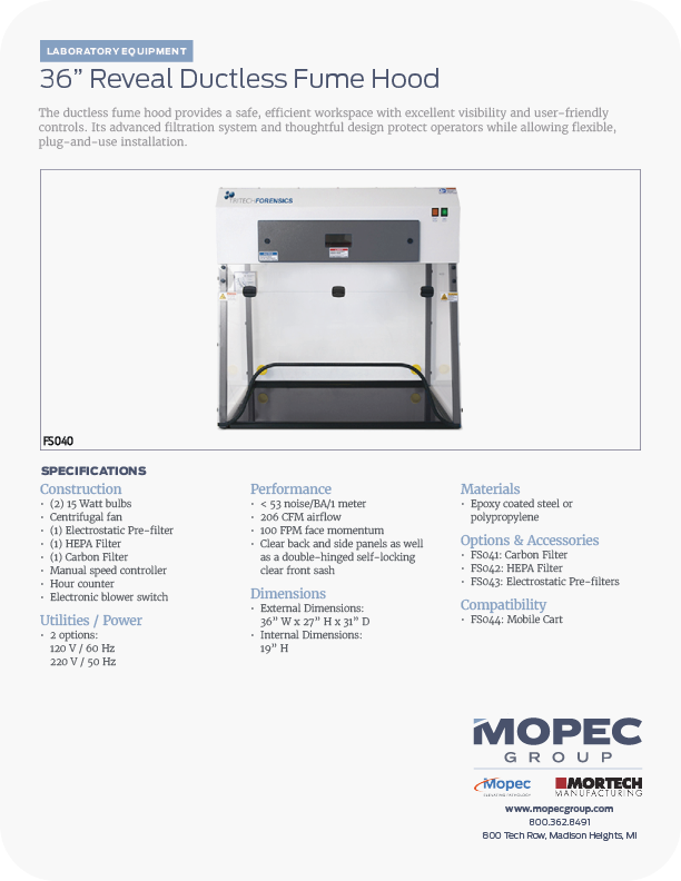 Spec Sheet