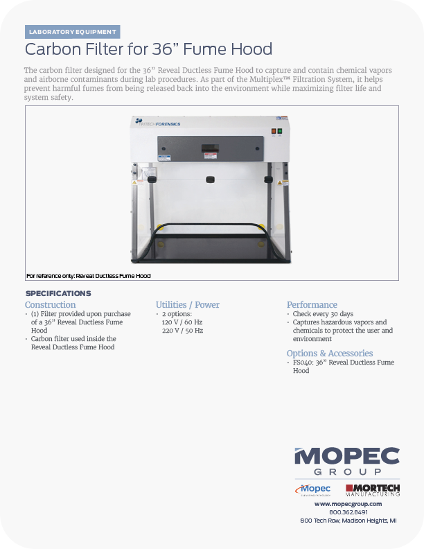 Spec Sheet