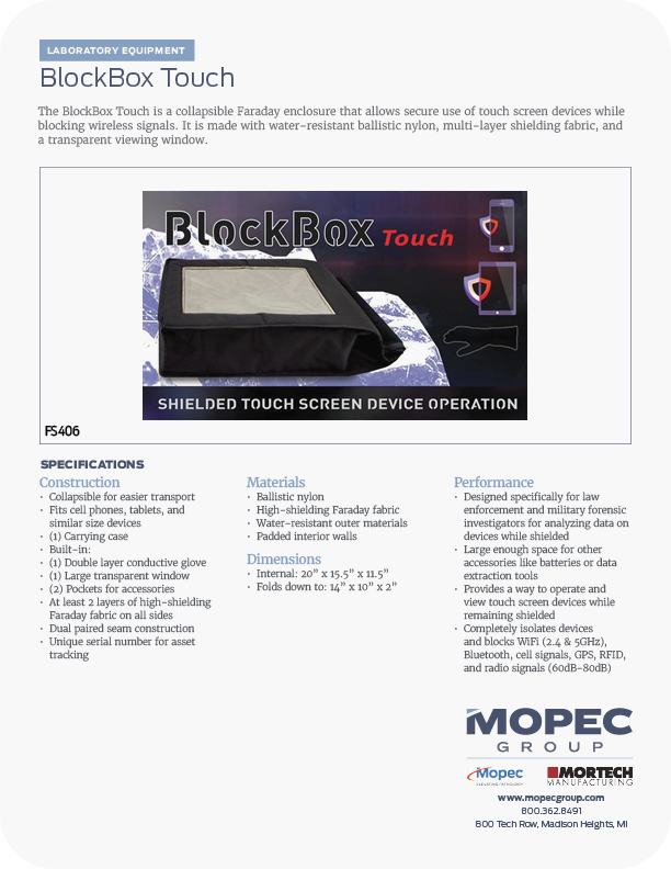 Spec Sheet