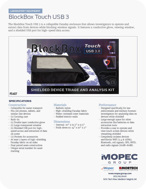 Spec Sheet