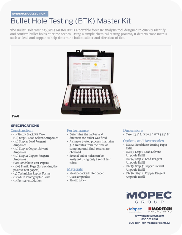 Spec Sheet