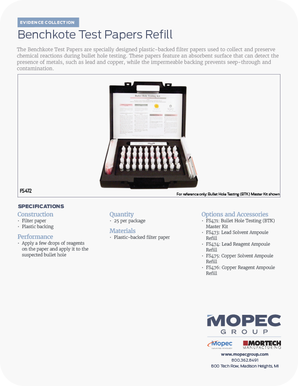 Spec Sheet