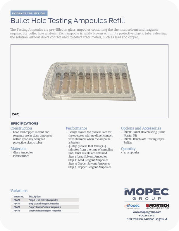 Spec Sheet