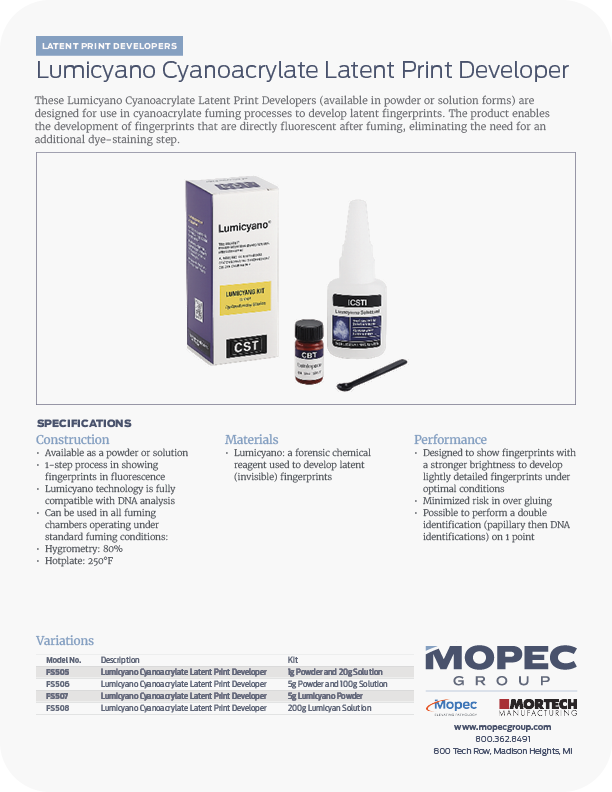Spec Sheet