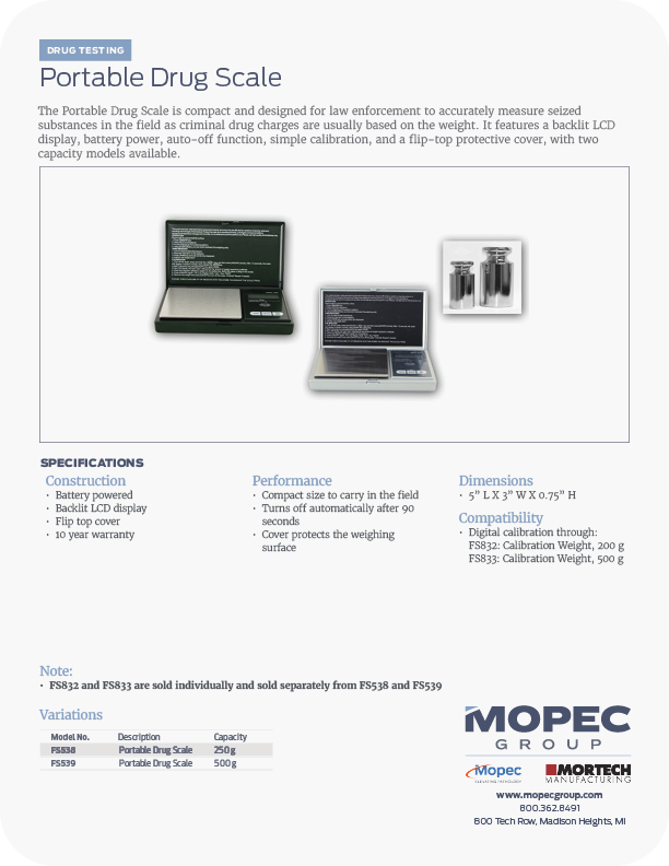 Spec Sheet