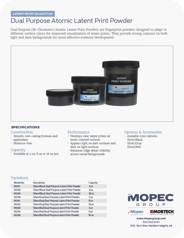 Spec Sheet