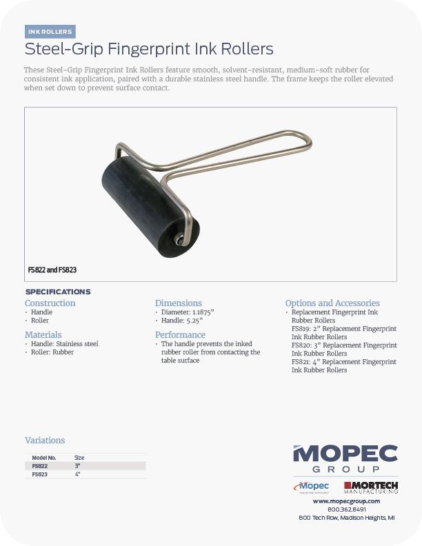 Spec Sheet