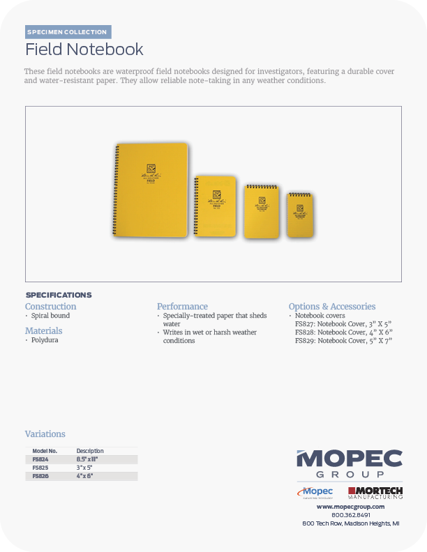 Spec Sheet