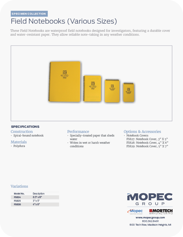 Spec Sheet