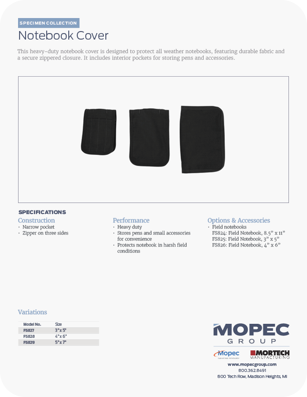 Spec Sheet