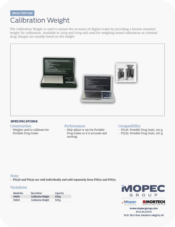 Spec Sheet